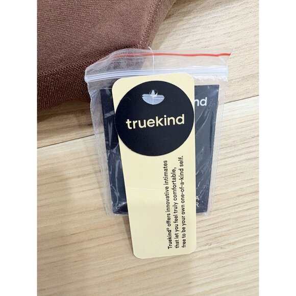 Truekind Daily Comfort Wireless Shaper Bra Brown W/ Bra Extender Size L NWT - Picture 3 of 6